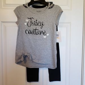 Girls Juicy Couture outfit sz 7